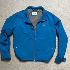 Lacoste Men's Blue wind breaker Jacket